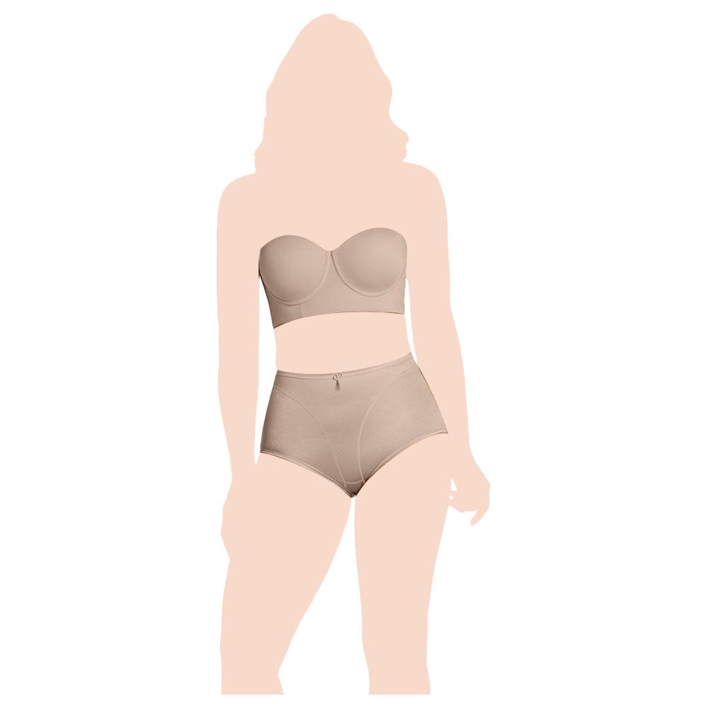 Mums & Bumps - Leonisa High Cut Panty Shaper - Nude 