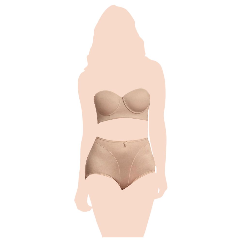 Mums & Bumps - Leonisa High Cut Panty Shaper - Nude 