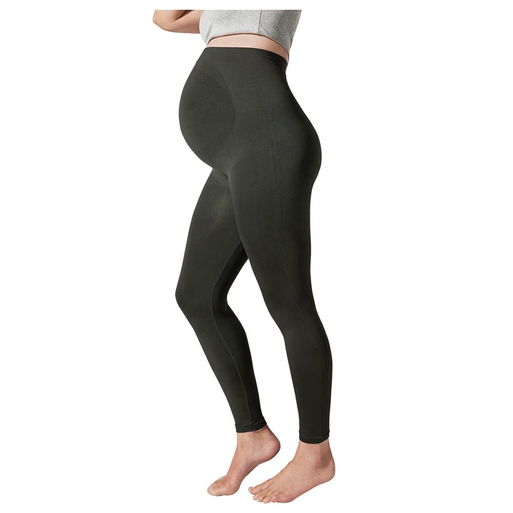 Mums & Bumps - Blanqi Belly Support Leggings - Forest Night