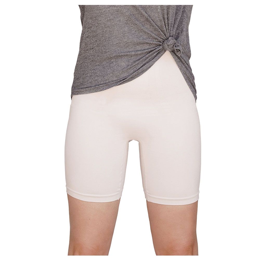 Mums & Bumps - Postpartum Belly Support Girlshort - Nude