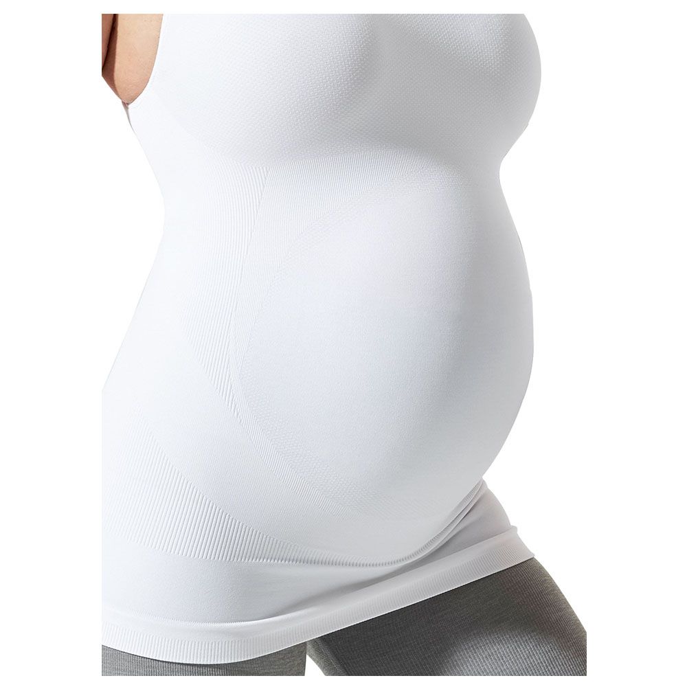 Mums & Bumps - Sport Maternity Crossback Tank - White 