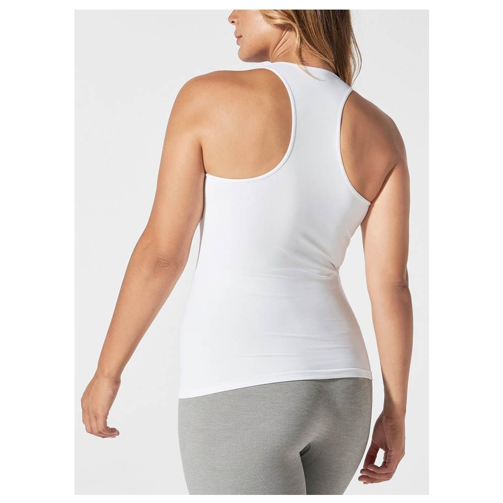 Mums & Bumps - Blanqi Racerback Nursing Tank - White