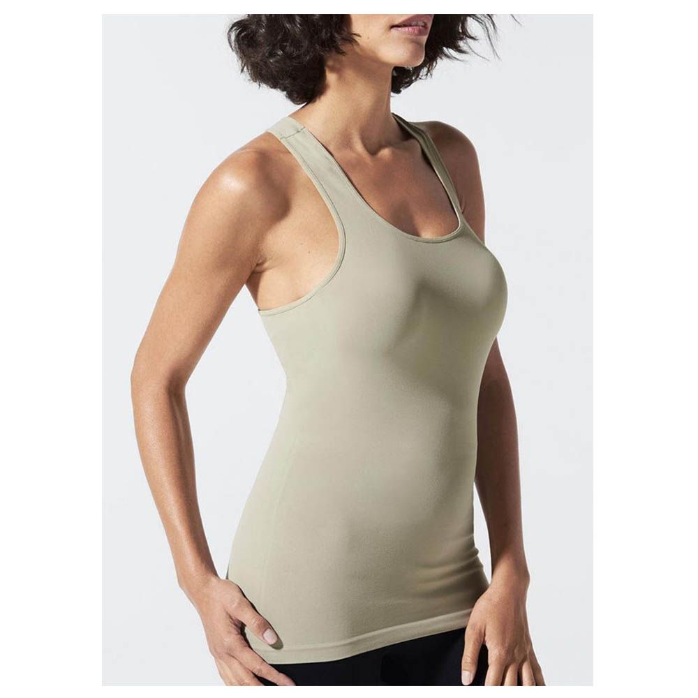 Mums & Bumps - Blanqi Racerback Nursing Tank - Moss