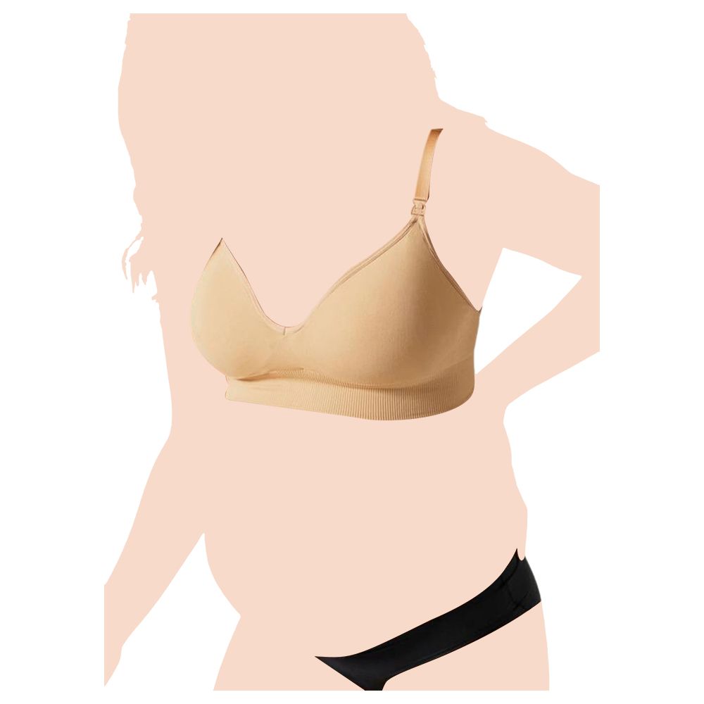 Mums & Bumps - Blanqi Body Cooling Maternity & Nursing Bra - Nude