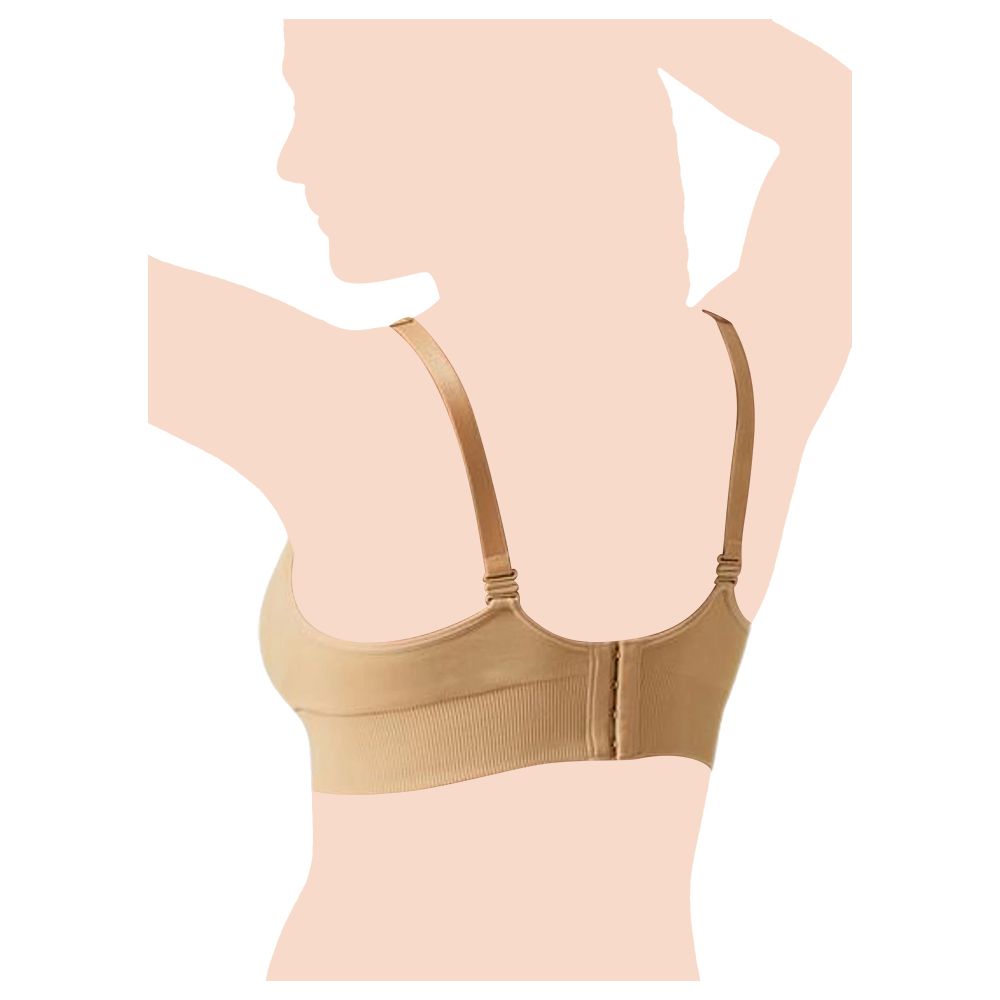 Mums & Bumps - Blanqi Body Cooling Maternity & Nursing Bra - Nude