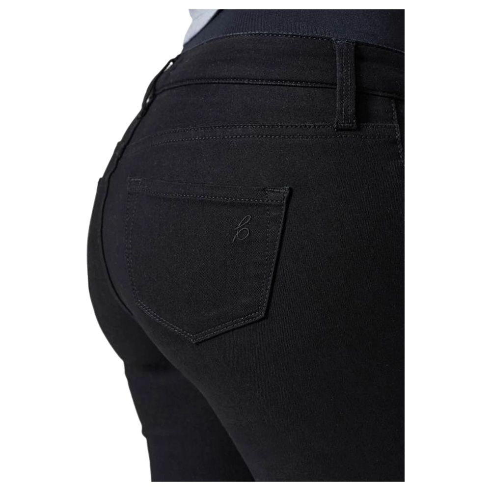 Mums & Bumps - Blanqi Belly Support Skinny Jeans - Black Clean