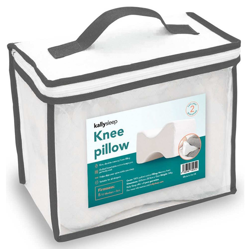 Kallysleep - Knee Pillow - White