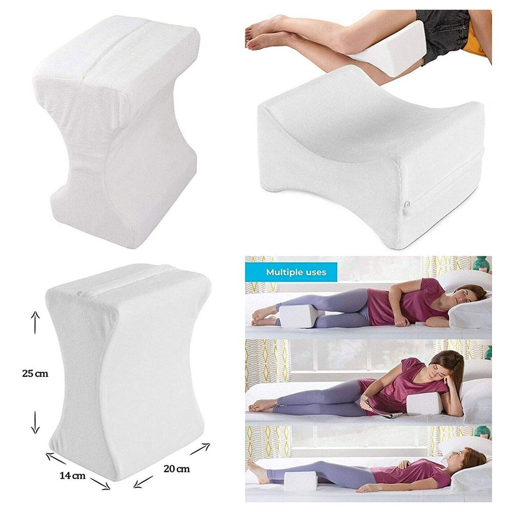 Kallysleep - Knee Pillow - White