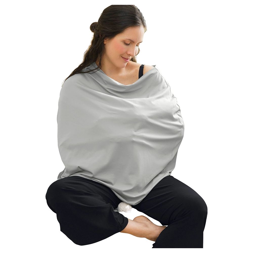 Mums & Bumps - Leonisa Multi-Way Nursing Shawl - Grey