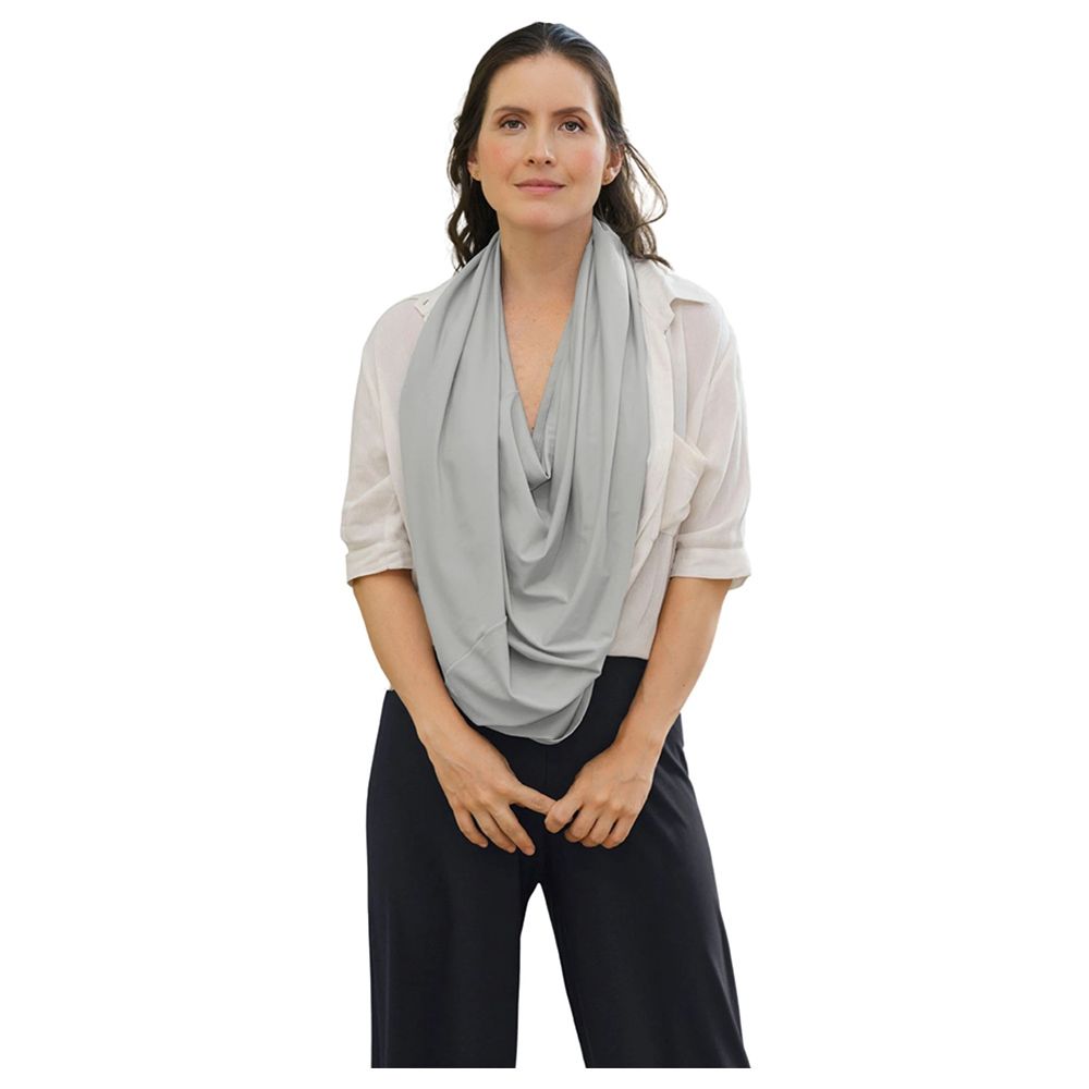 Mums & Bumps - Leonisa Multi-Way Nursing Shawl - Grey