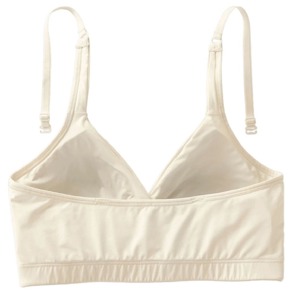 Mums & Bumps - Leonisa Supersoft Crossover Nursing Sleep Bra - Ivory