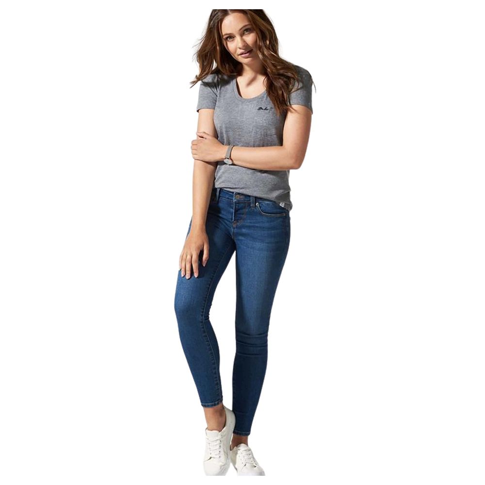 Mums & Bumps - Blanqi Postpartum Support Skinny Jeans - Medium Wash