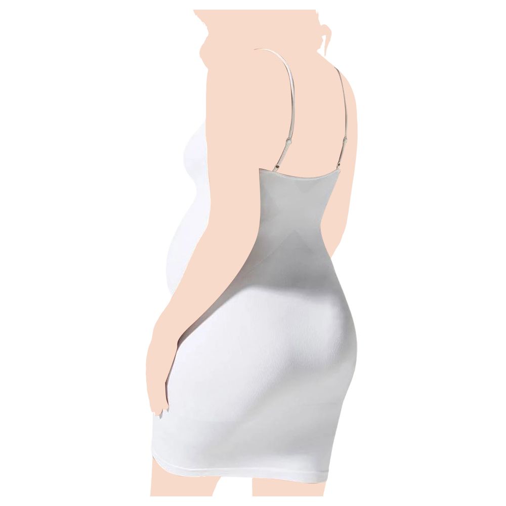 Mums & Bumps - Blanqi Body Cooling Maternity Cami Slip - White