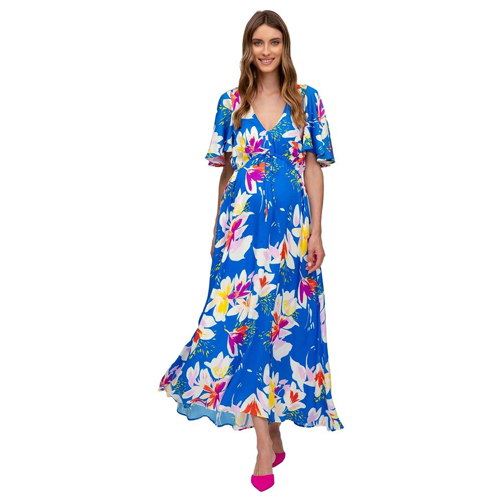 Mums & Bumps - Pietro Brunelli Valentina Maxi Dress - Joyful Sky