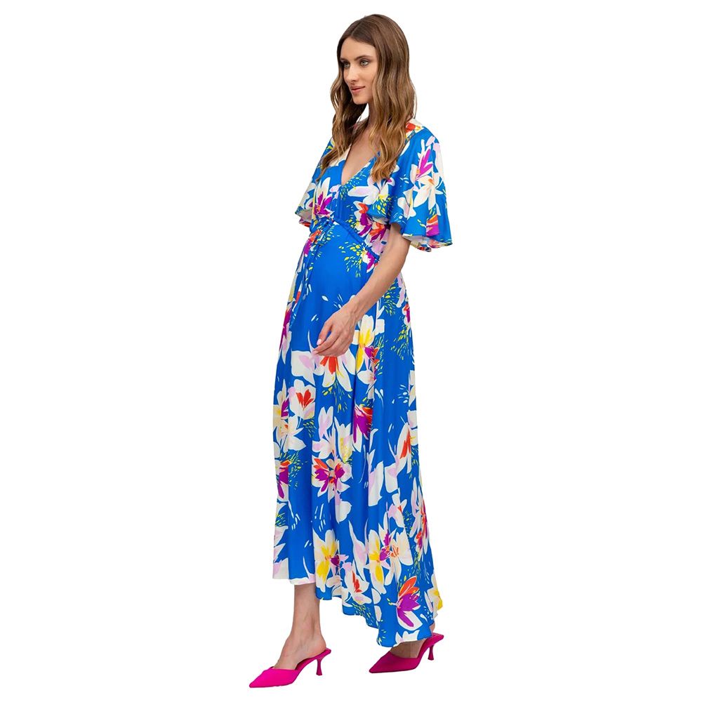 Mums & Bumps - Pietro Brunelli Valentina Maxi Dress - Joyful Sky