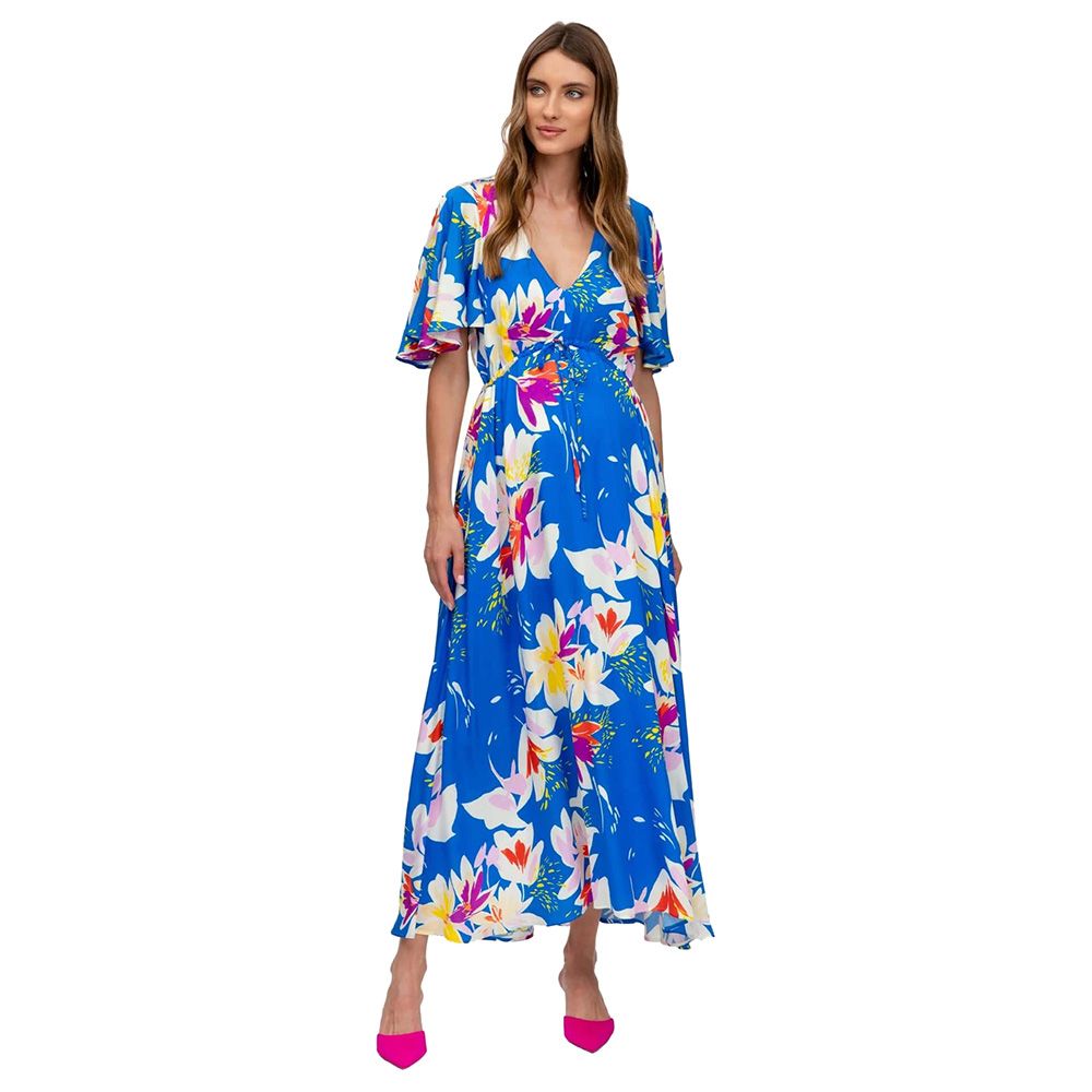 Mums & Bumps - Pietro Brunelli Valentina Maxi Dress - Joyful Sky