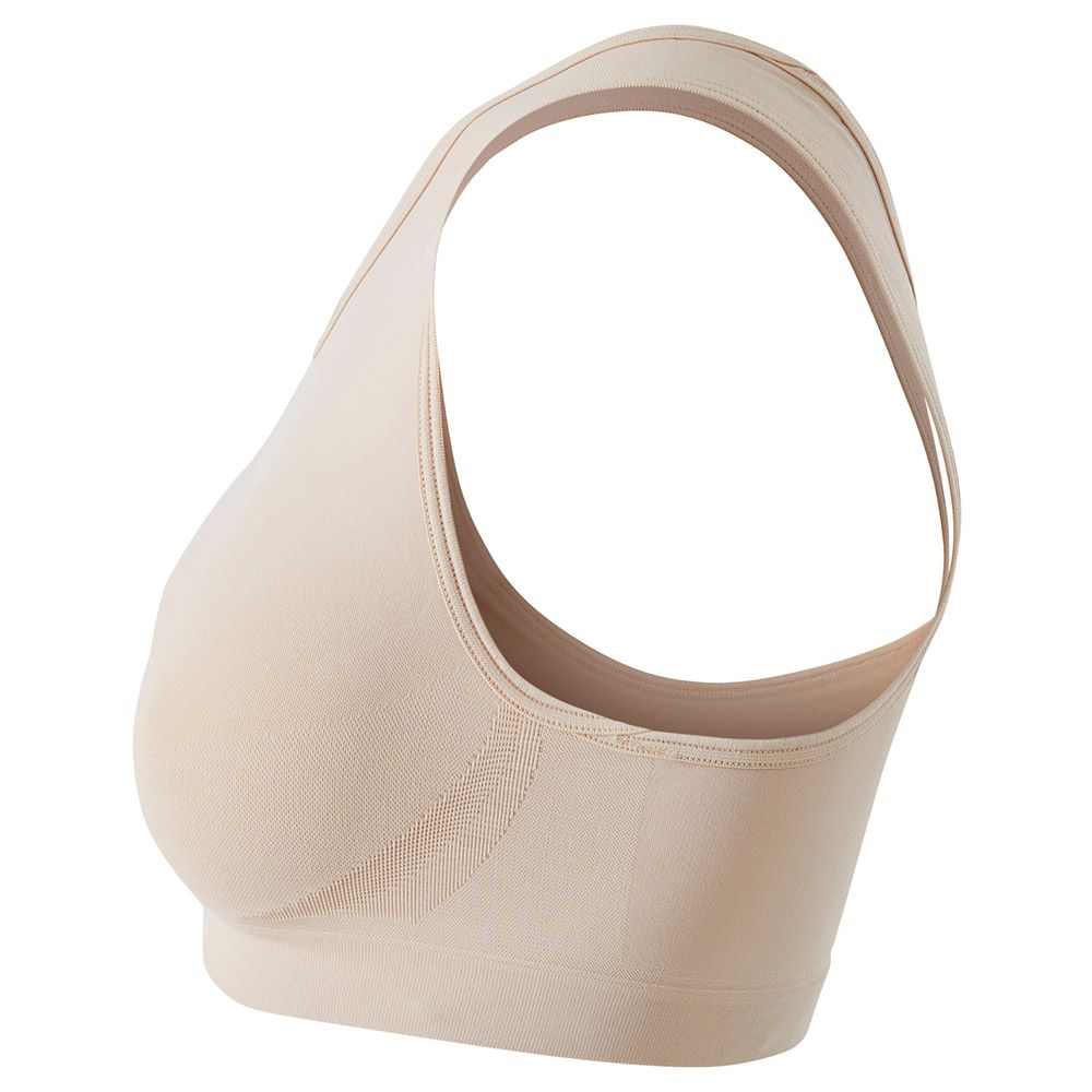 Mums & Bumps - Pregnancy & Sleep Bra - Nude