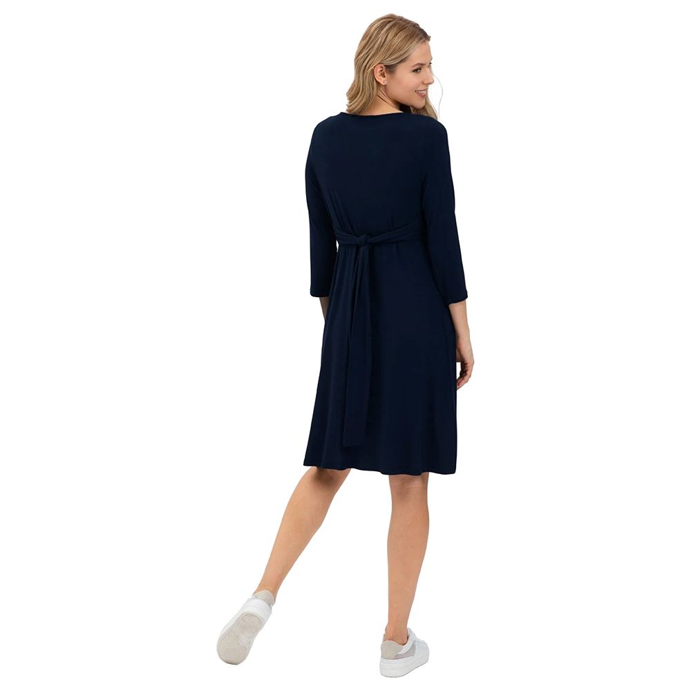 Mums & Bumps - Pietro Brunelli Maternity & Nursing Dress - Navy