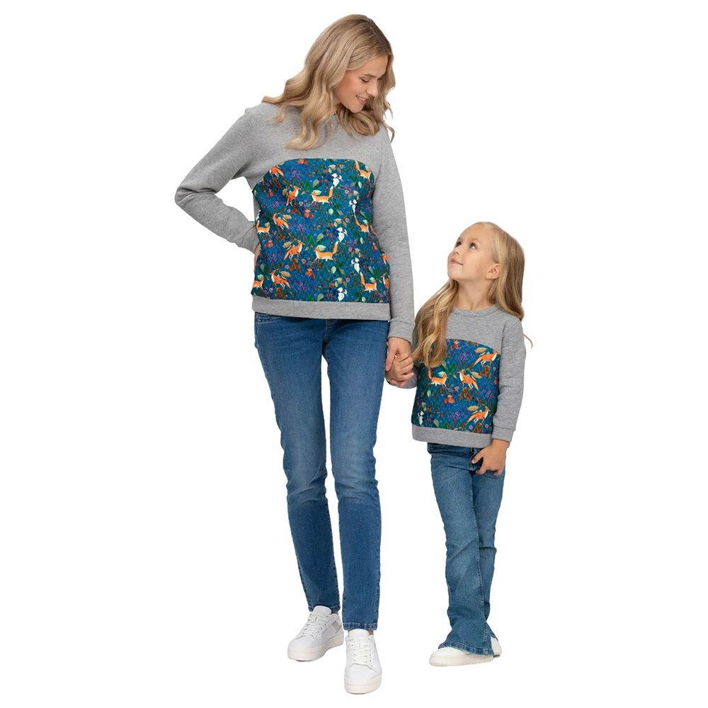 Mums & Bumps - Pietro Brunelli Mother & Daughter Matching T-Shirt - Berry Fox