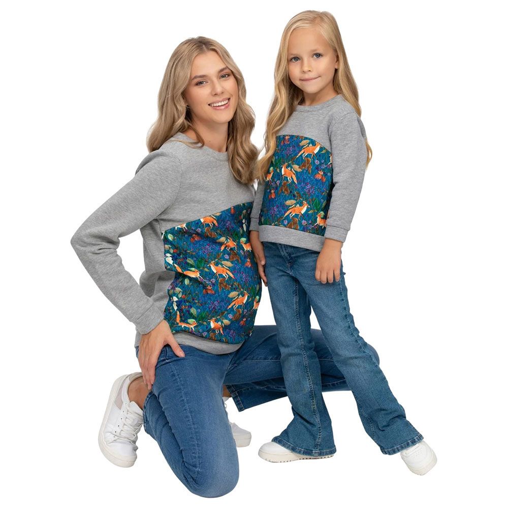 Mums & Bumps - Pietro Brunelli Mother & Daughter Matching T-Shirt - Berry Fox