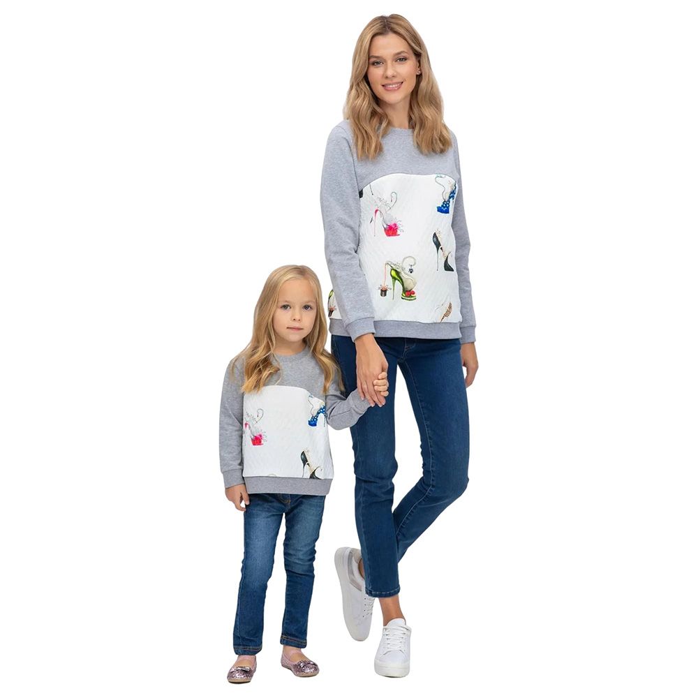 Pietro Brunelli - Mother & Daughter Matching T-Shirt - Vogue Cats