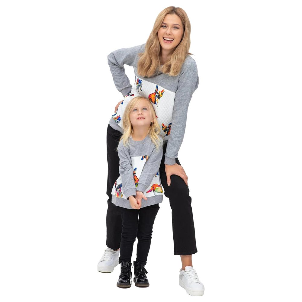 Pietro Brunelli - Mother & Daughter Matching T-Shirt - Bulldog