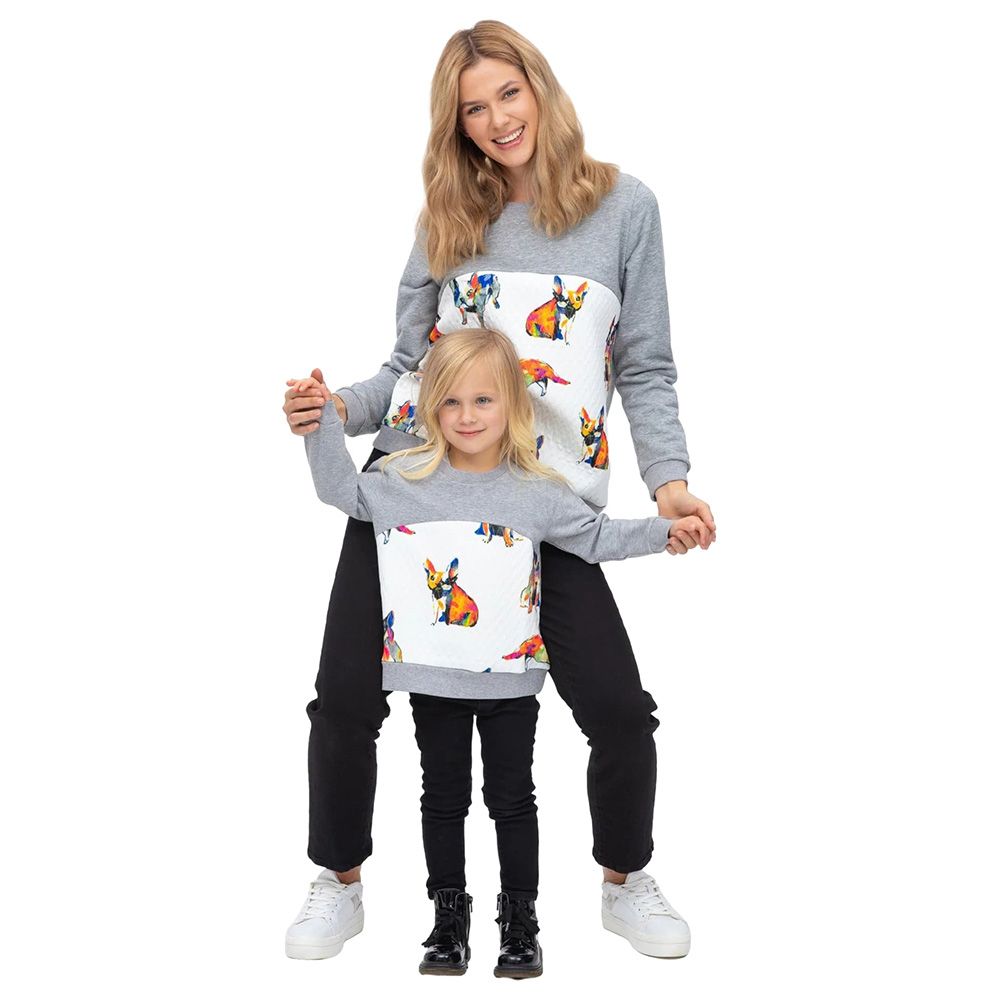 Pietro Brunelli - Mother & Daughter Matching T-Shirt - Bulldog