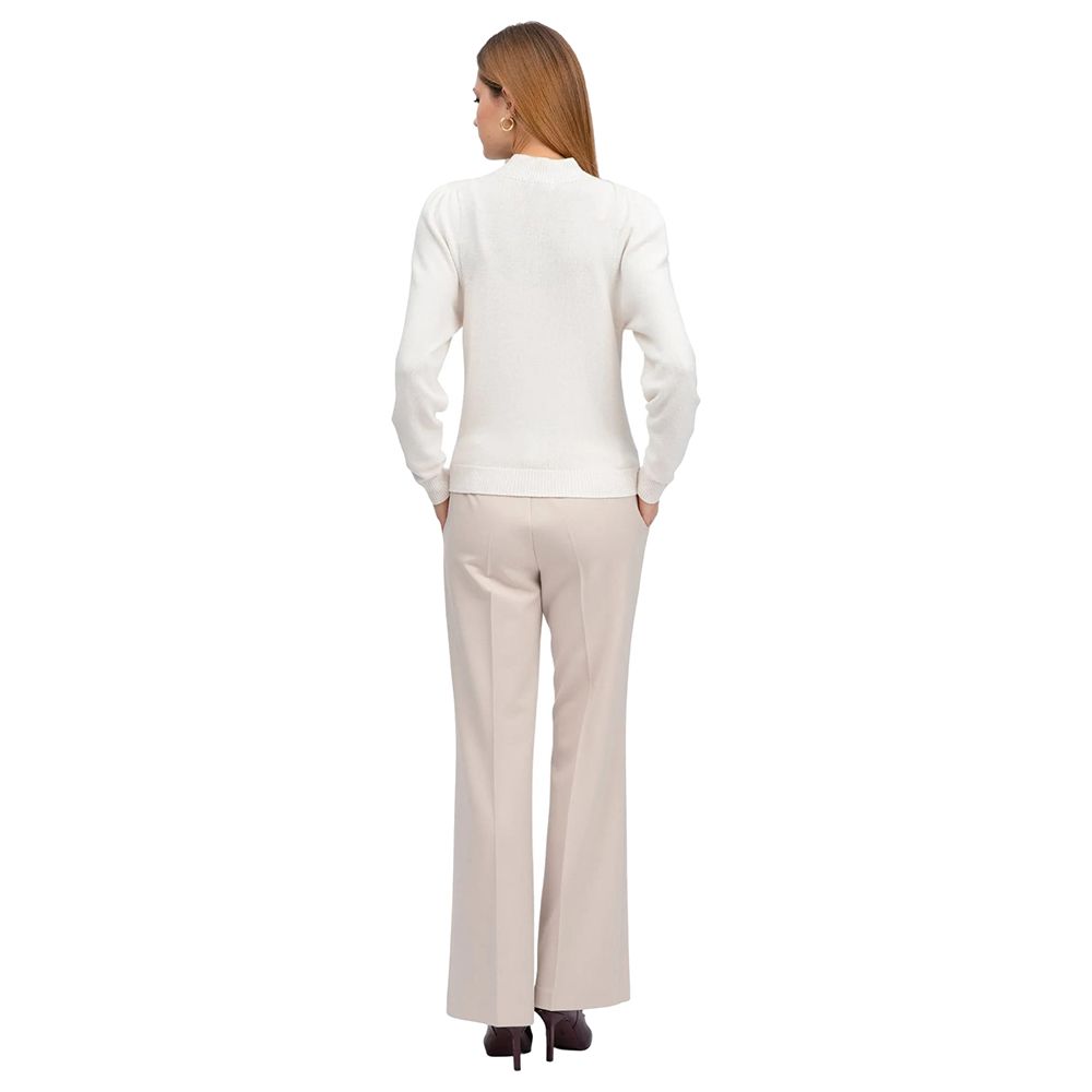 Mums & Bumps - Pietro Brunelli Maternity Trouser - Oatmeal