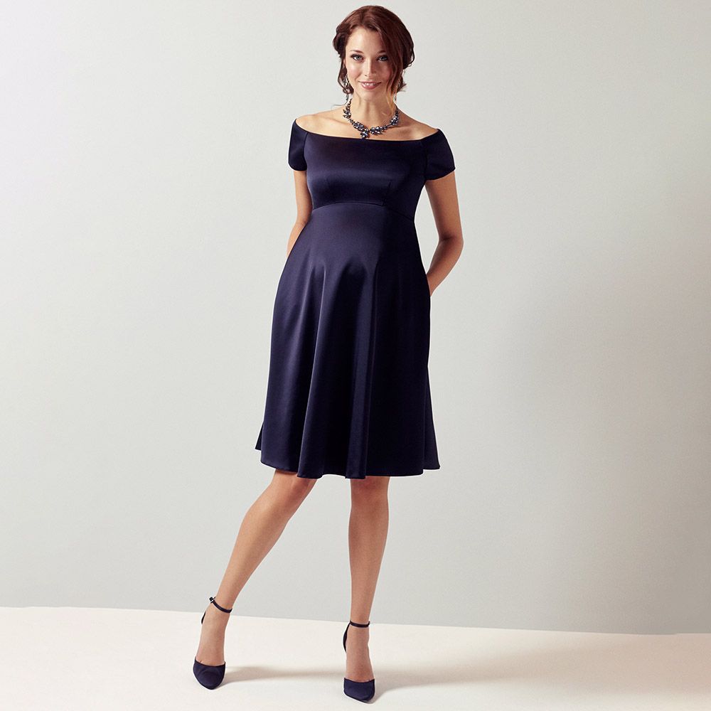 Mums & Bumps - Tiffany Rose Aria Maternity Dress Blue