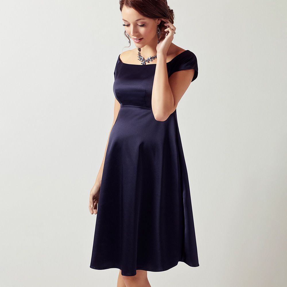 Mums & Bumps - Tiffany Rose Aria Maternity Dress Blue