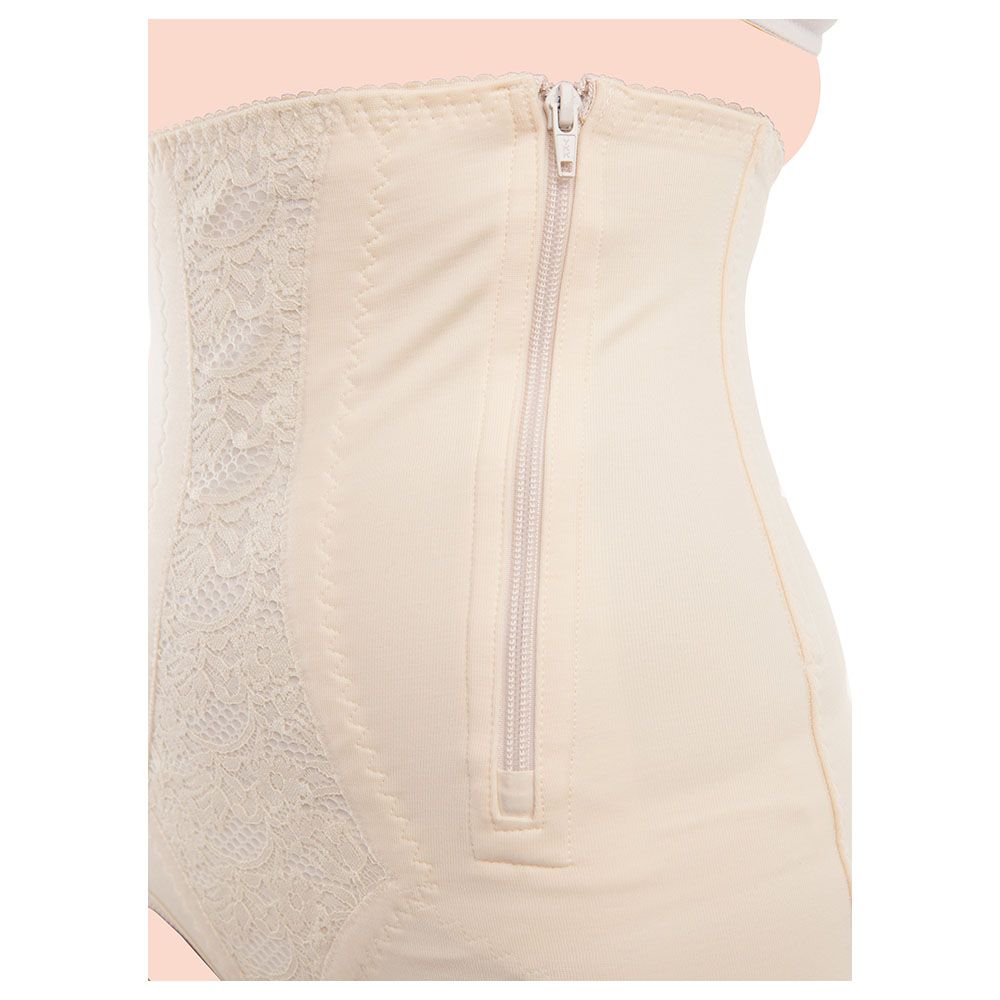 Mums & Bumps - Gabrialla High Waist Support Girdle Cream