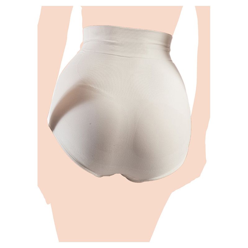 Mums & Bumps - Gabrialla Seamless High Waist Briefs Ivory