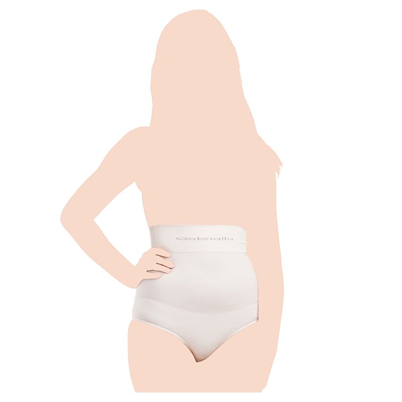 Mums & Bumps - Gabrialla Seamless High Waist Briefs Ivory