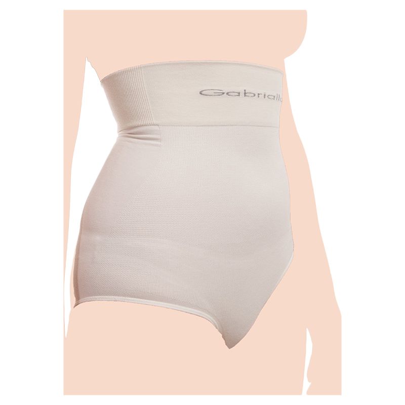 Mums & Bumps - Gabrialla Seamless High Waist Briefs Ivory