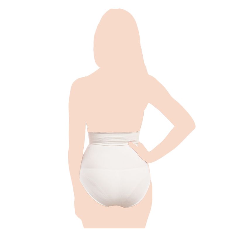 Mums & Bumps - Gabrialla Seamless High Waist Briefs Ivory