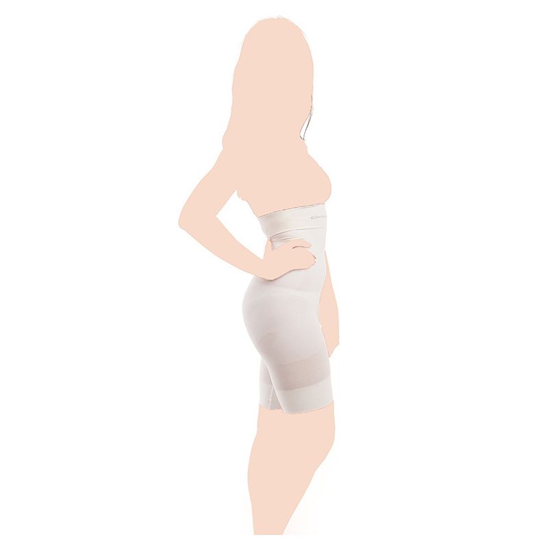 Mums & Bumps - Gabrialla Seamless High Waist Shorts Ivory