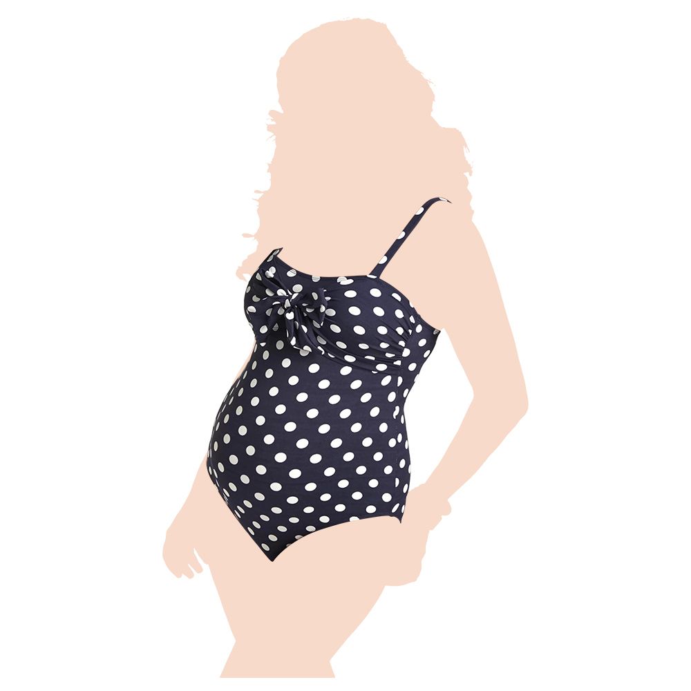 Mums & Bumps - PezDor Capri Polka Dot Maternity Swimsuit