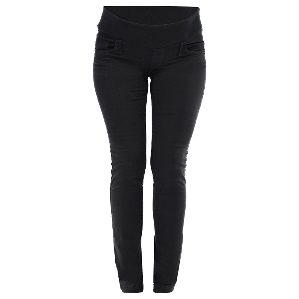 Mums & Bumps Pietro Brunelli Skinny Maternity Pants Black 