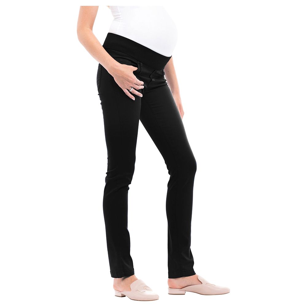 Mums & Bumps Pietro Brunelli Skinny Maternity Pants Black 