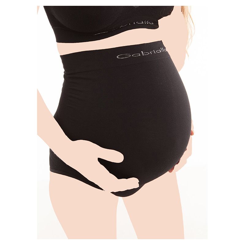 Mums & Bumps - Gabrialla Maternity Support Briefs - Black