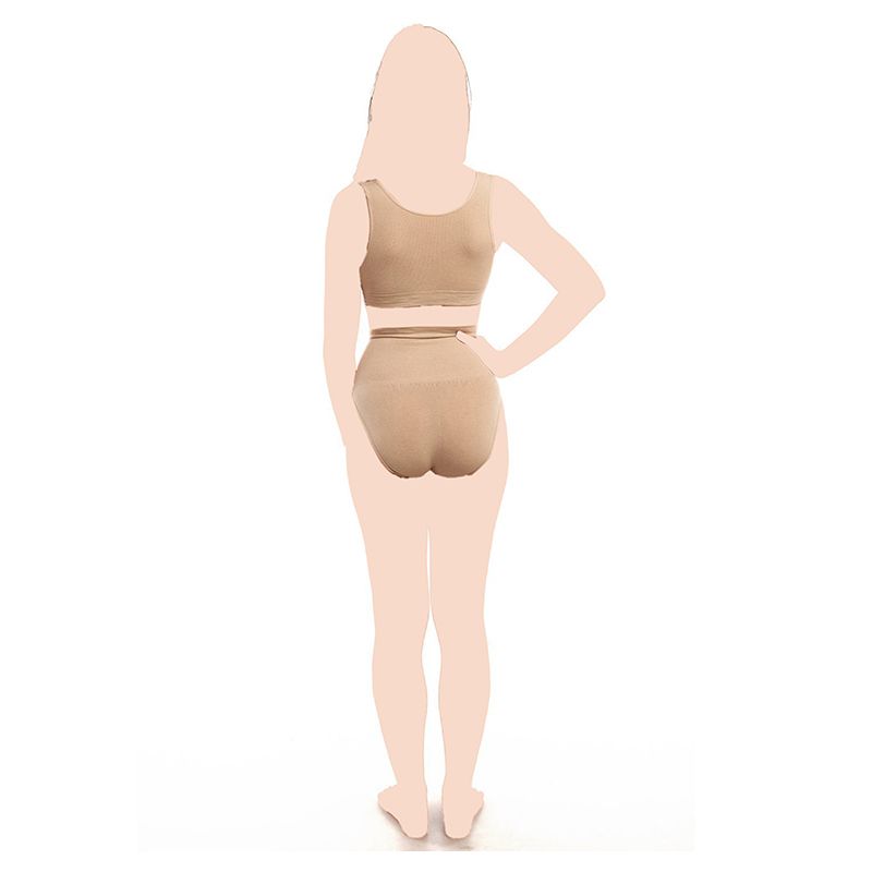 Mums & Bumps - Gabrialla Milk-Fiber Postpartum Briefs Beige