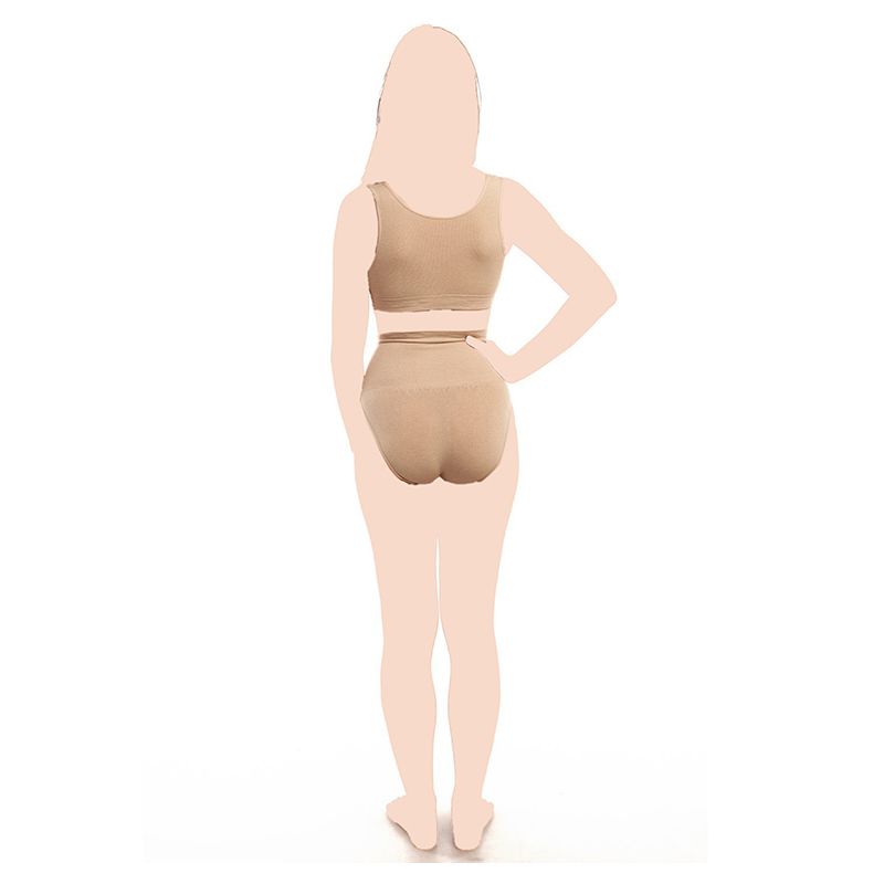 Mums & Bumps - Gabrialla Milk-Fiber Postpartum Briefs Beige