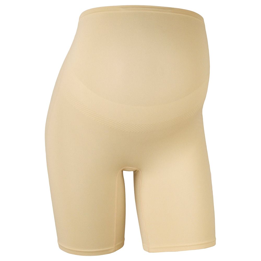 Mums & Bumps - Mamsy Maternity Support Shorts - Nude