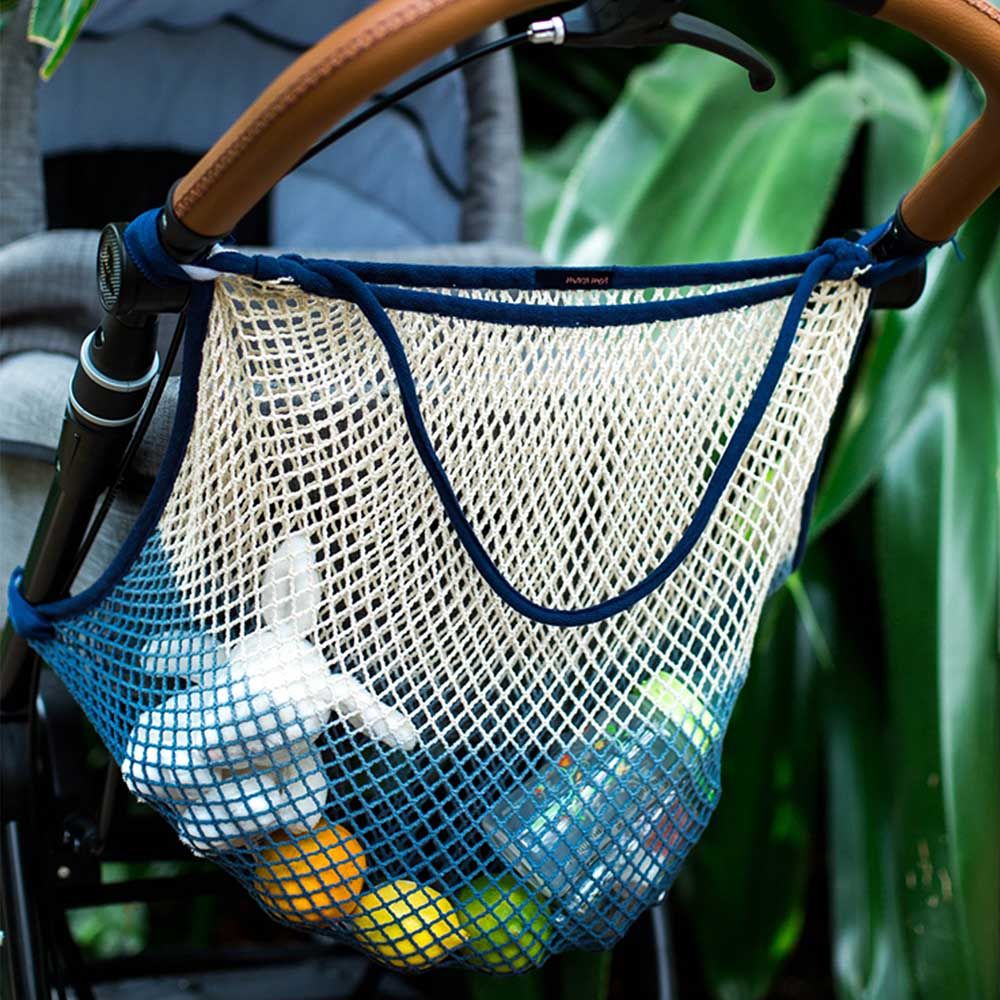 Mums & Bumps - Mara Mea Stroller Net - Deep Ocean