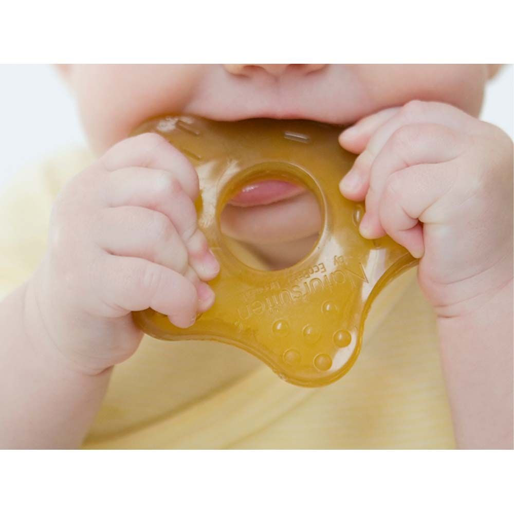 Natursutten - Natural Rubber Teether Toy - Starfish