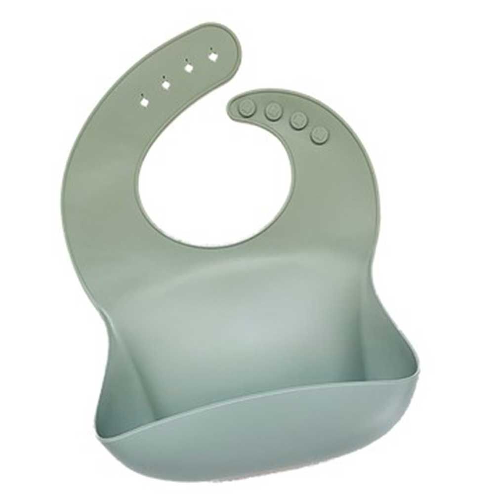 Dove and Dovelet - Soft Silicone Bib - Desert Sage