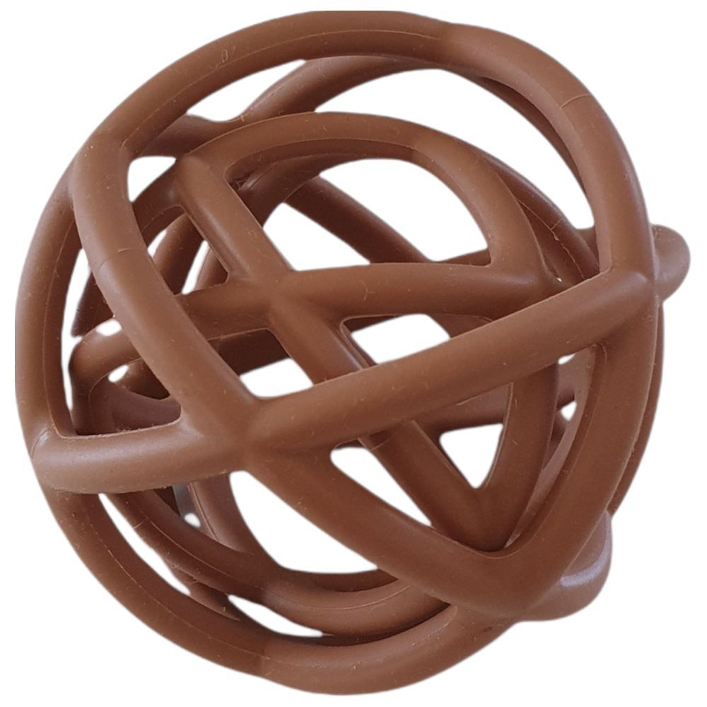 Dove and Dovelet - Silicone Teething Ball Set - Chocolate