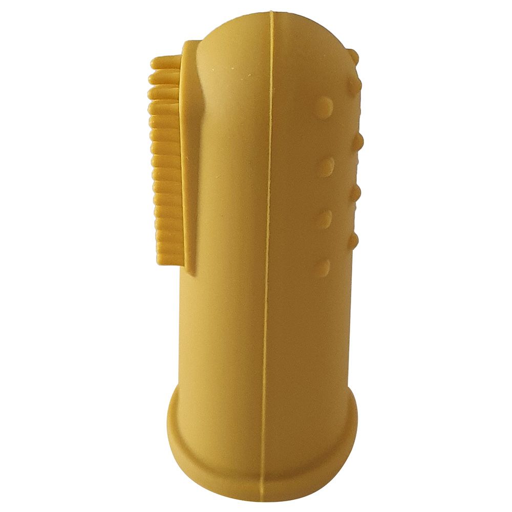 Dove and Dovelet - Silicone Finger Toothbrush - Marigold