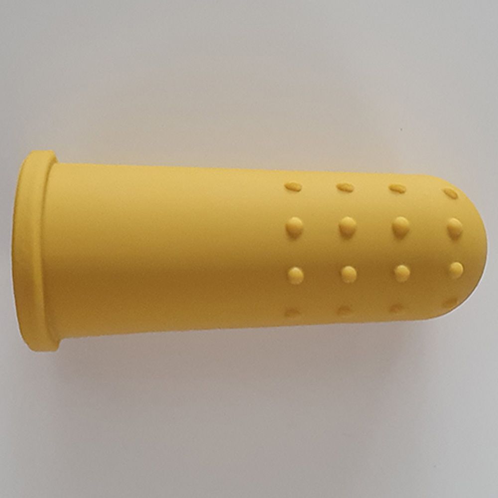 Dove and Dovelet - Silicone Finger Toothbrush - Marigold