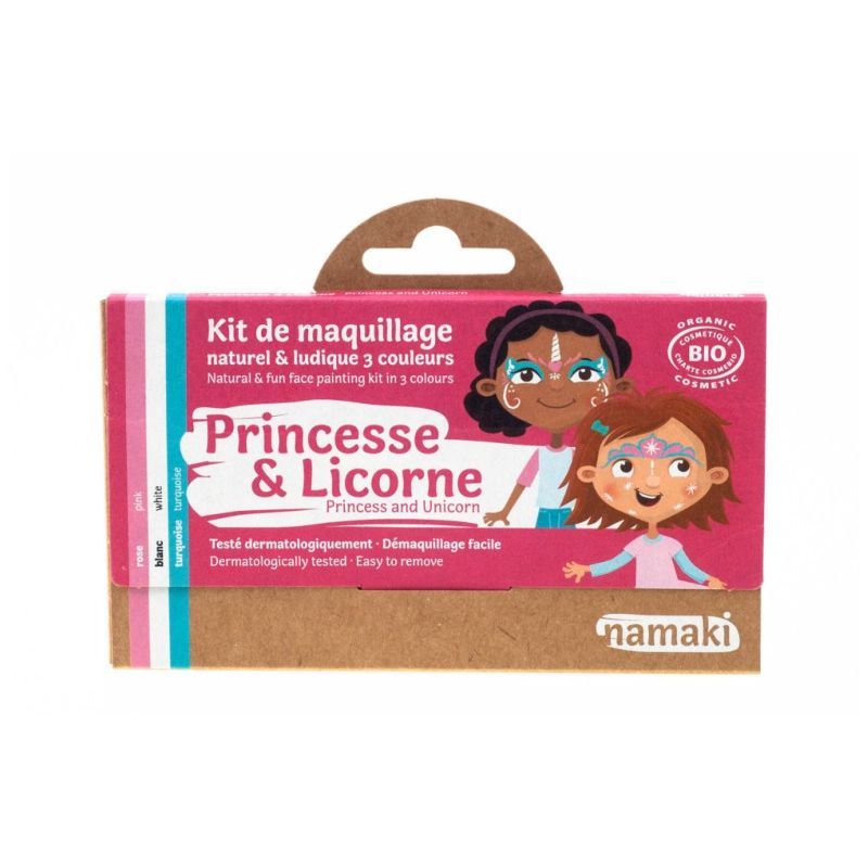 Namaki - Organic Face Paint Kit Princess Unicorn